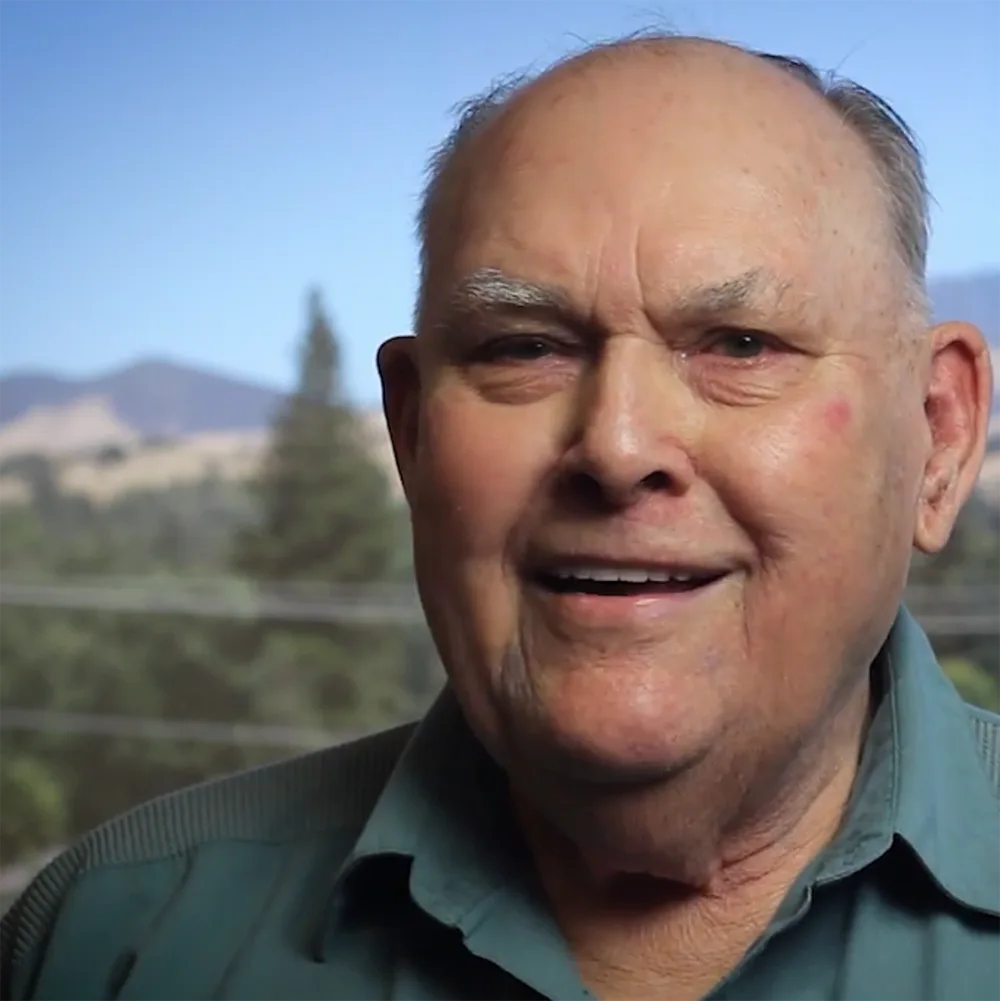 Bob delivering a review for the Dental Implant Center at Walnut Creek