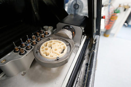 Dental equipment used for producing Dental Crowns from Dental Implant Center at Walnut Creek in Walnut Creek, CA